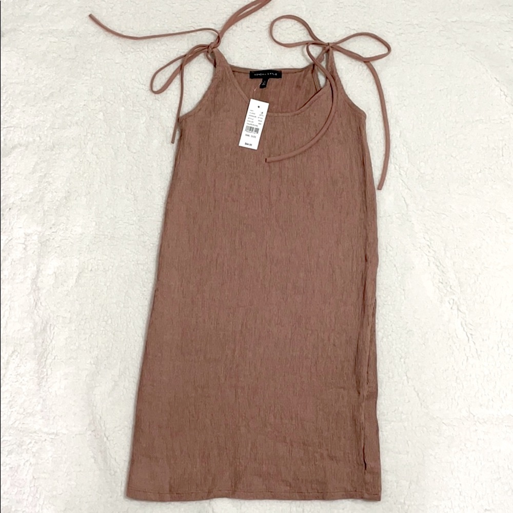 KENDALL & KYLIE Taupe Dress